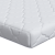 Saltele Alb 200 x 80 cm Țesătură din 100% poliester GartenMobel Dekor
