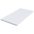 Păturile pentru saltea Alb 90 x 190 cm Polyester fără adeziv GartenMobel Dekor