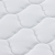 Păturile pentru saltea Alb 160 x 200 cm Polyester fără adeziv GartenMobel Dekor