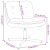 Scaun Relaxant Rotativ Gri deschis 63 x 75 x 76 cm Catifea GartenMobel Dekor