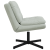 Scaun Relaxant Rotativ Gri deschis 63 x 75 x 76 cm Catifea GartenMobel Dekor