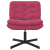 Scaun Relaxant Rotativ cu pernă Altele Manual bordo 63 x 75 x 76 cm Catifea GartenMobel Dekor
