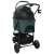 Carucior pentru Pisici Pliante Ajustabil Verde 78 x 54 x 101 cm GartenMobel Dekor