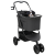 Carucior pentru Pisici Pliante Ajustabil Negru 78 x 54 x 101 cm GartenMobel Dekor