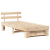 Cadru de pat cu sertar cu headboard cu depozitare Maro 75 x 190 cm Lemn de brad solid GartenMobel Dekor