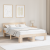 Cadru de pat cu headboard Maro 160 x 200 cm Lemn de brad solid GartenMobel Dekor