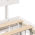 Cadru de pat cu headboard Alb 140 x 200 cm Lemn de brad solid GartenMobel Dekor