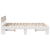 Cadru de pat cu headboard Alb 140 x 200 cm Lemn de brad solid GartenMobel Dekor