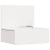 Noptieră Montată pe Perete 2 pcs Alb 42 x 32.5 x 40 cm GartenMobel Dekor