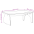 Masă de cafea Alb 80 x 50 x 31 cm Lemn de brad solid GartenMobel Dekor