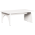 Masă de cafea Alb 80 x 50 x 31 cm Lemn de brad solid GartenMobel Dekor