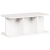 Masă de cafea Alb 80 x 39.5 x 33.5 cm Lemn de brad solid GartenMobel Dekor