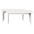 Masă de cafea 2 pcs Alb 100 x 69 x 35.5 cm Lemn de brad solid GartenMobel Dekor