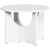 Masă de cafea Alb 50 x 50 x 35 cm Lemn de brad solid GartenMobel Dekor