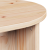 Masă de cafea natural 80 x 39.5 x 35 cm Lemn de brad solid GartenMobel Dekor