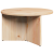 Set de măsuțe de cafea 2 pcs natural 49 x 49 x 28 cm GartenMobel Dekor