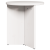 Set de măsuțe de cafea 2 pcs Alb 49 x 49 x 28 cm GartenMobel Dekor