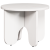 Set de măsuțe de cafea 2 pcs Alb 39.5 x 39.5 x 30 cm GartenMobel Dekor