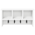 Răcător de paltoane montat pe perete Alb 50 x 16 x 26 cm GartenMobel Dekor