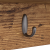 Răcător de paltoane montat pe perete Lemn vechi 50 x 16 x 26 cm GartenMobel Dekor