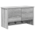 Răcător de paltoane montat pe perete sonoma gri 50 x 20 x 30 cm GartenMobel Dekor