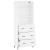 Dulap înalt, alb, 69,5x34x180 cm, lemn compozit GartenMobel Dekor