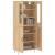 Dulap înalt, stejar sonoma, 69,5x34x180 cm, lemn compozit GartenMobel Dekor