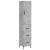 Dulap înalt, gri beton, 34,5x34x180 cm, lemn prelucrat GartenMobel Dekor