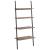 Raft înclinat cu 4 niveluri maro închis / negru 64x34x150,5 cm GartenMobel Dekor