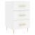 Noptieră, alb, 40x40x66 cm, lemn compozit GartenMobel Dekor