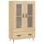 Dulap înalt, stejar Sonoma, 69,5x31x115 cm, lemn prelucrat GartenMobel Dekor