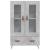 Dulap înalt, gri beton, 69,5x31x115 cm, lemn prelucrat GartenMobel Dekor
