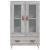 Dulap gri Sonoma 69,5x31x115 cm, lemn prelucrat GartenMobel Dekor