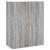 Dulap montat pe perete, gri sonoma, 69,5x34x90 cm GartenMobel Dekor