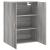 Dulap montat pe perete, gri sonoma, 69,5x34x90 cm GartenMobel Dekor