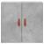 Dulap de perete, gri beton, 60x31x60 cm, lemn compozit GartenMobel Dekor
