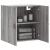 Dulap de perete, gri sonoma, 60x31x60 cm, lemn compozit GartenMobel Dekor