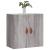 Dulap de perete, gri sonoma, 60x31x60 cm, lemn compozit GartenMobel Dekor