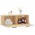 Dulap de perete, stejar sonoma, 100x36,5x35 cm, lemn prelucrat GartenMobel Dekor