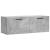 Dulap de perete, gri beton, 100x36,5x35 cm, lemn prelucrat GartenMobel Dekor