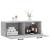 Dulap de perete, gri beton, 100x36,5x35 cm, lemn prelucrat GartenMobel Dekor