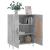 Servantă, gri beton, 69,5x34x90 cm, lemn compozit GartenMobel Dekor