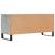 Comodă TV, gri beton, 100x34,5x44,5 cm, lemn prelucrat GartenMobel Dekor