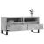 Comodă TV, gri beton, 100x34,5x44,5 cm, lemn prelucrat GartenMobel Dekor