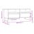 Comodă TV, gri beton, 100x34,5x44,5 cm, lemn prelucrat GartenMobel Dekor