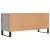 Comodă TV, gri sonoma, 100x34,5x44,5 cm, lemn prelucrat GartenMobel Dekor