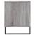 Comodă TV, gri sonoma, 100x34,5x44,5 cm, lemn prelucrat GartenMobel Dekor