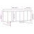 Dulap pentru discuri stejar sonoma 100x38x48 cm, lemn prelucrat GartenMobel Dekor