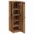 Dulap de baie cu suport role, lemn vechi, 20,5x22x72 cm GartenMobel Dekor