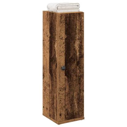 Dulap de baie cu suport role, lemn vechi, 20,5x22x72 cm GartenMobel Dekor
